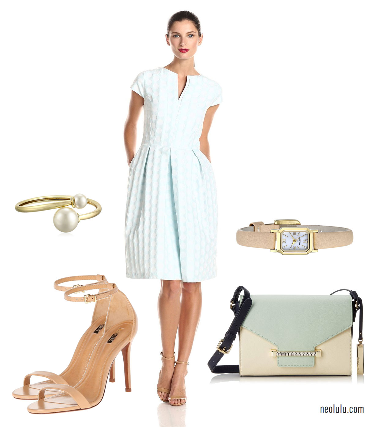 Spring Pastels | Light, Fresh and Feminine Dress Outfit 