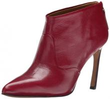 Nine West Women's Swarm Leather Boot, in Red