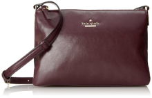 Kate Spade New York Ivy Place Gabriella Cross Body Bag in Mulled Wine