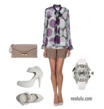 Cocoa Fashion | Chic Elegant Blouse & Shorts Summer Outfit Idea