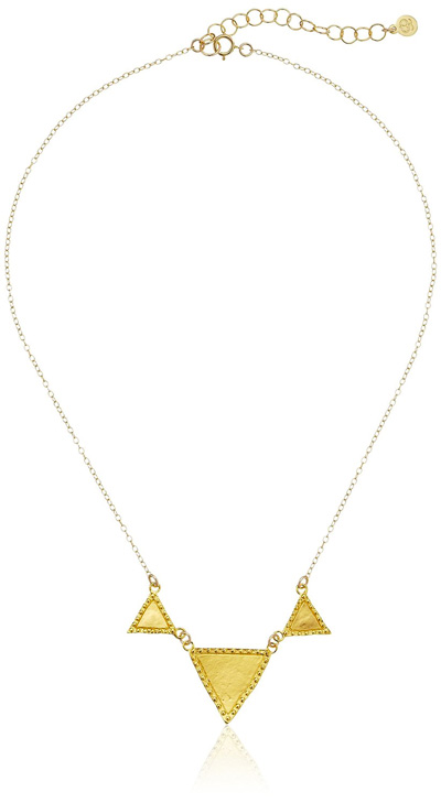 Gorjana Bali Gold Plated Pendant Necklace | NEOLULU