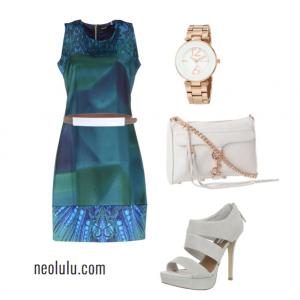 Sapphire Blue | Elegant Summer Party Outfit Idea